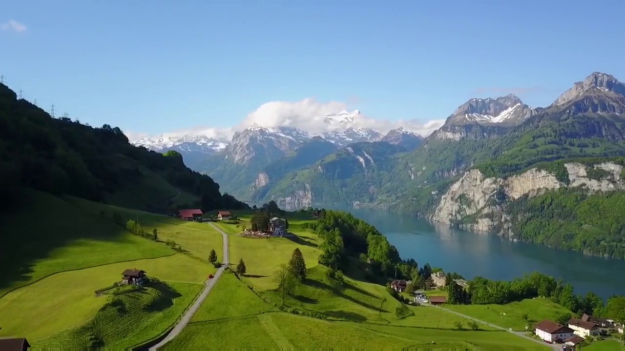 Swiss Alps 360 Panorama (Morschach, Schwyz) - YouTube