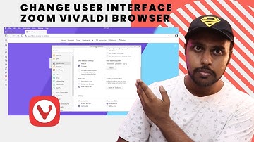 How to change user interface zoom vivaldi browser | change user interface zoom on vivaldi browser