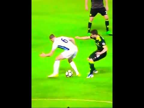 Jonny Evans 6 star skill move vs Chelsea