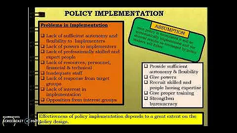 policy implementation