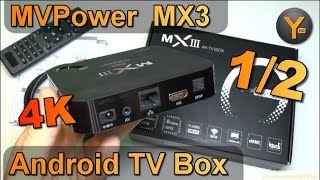 Unboxingfirst Look Mvpower Mx3 Android 5.1 Smart Tv Streaming Box 4K Uhd Kodi