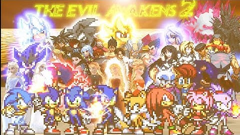 Mugen The Evil Awakens 2 fifth Demo(Alpha-Arcade Mode Part 1)