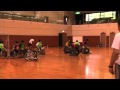 全選抜VSドリーマーズ前半(車いすハンドボール近畿リーグSummerMeeting)