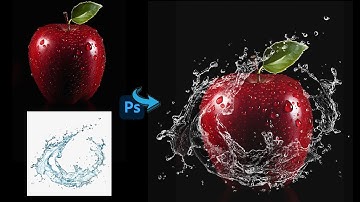 Best Way to Remove Background from Water Splash in Photoshop!! How to remove background!