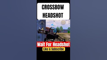 Crossbow Headshot ❗️#shorts #viral #trending #gaming #pubgmobile #bgmi #headshot #ytshorts #gaming