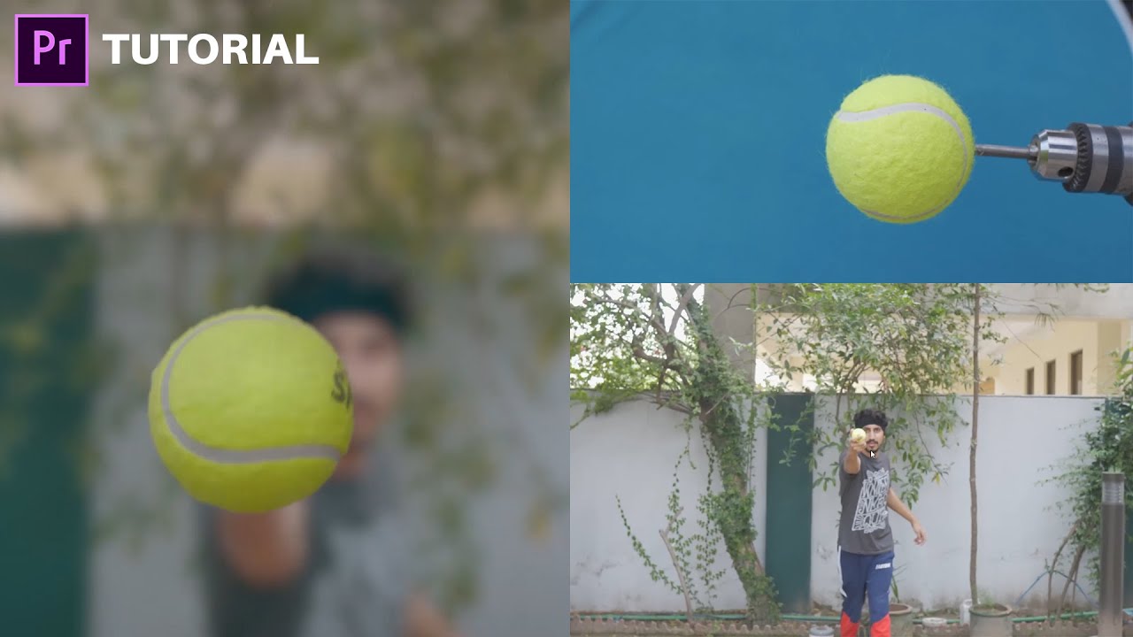 Throwing Ball Towards Camera Tutorial Premiere Pro 2020 YouTube