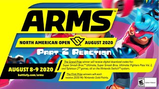 Arms North America Open August 2020 Part 2 Reaction