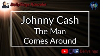 Johnny Cash - The Man Comes Around (Karaoke) - YouTube
