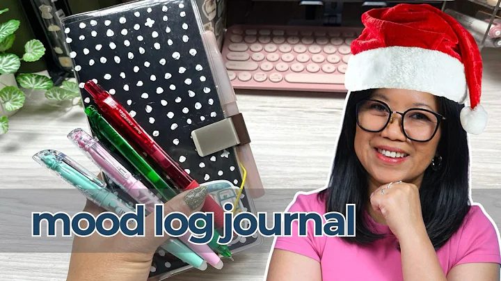 🔴 Setting Up My Hobonichi Weeks Mood Log | Christmas Planning Live