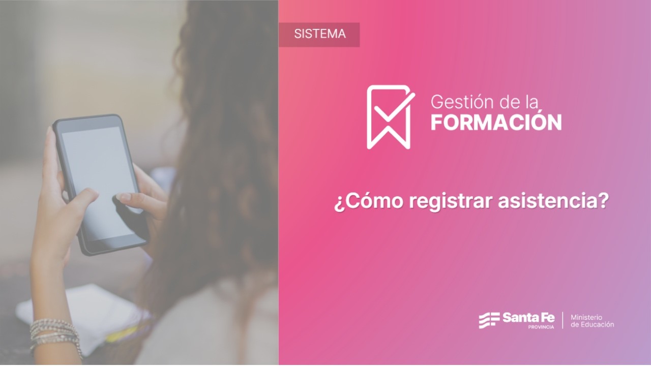 Cómo registrar asistencia en el SGF