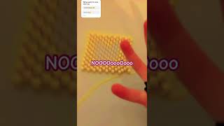 Me when making Kandi 😼 #kandi #bracelet #scene #foryoupage #trending #smallbusiness #shorts #viral