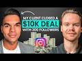How We Helped This Sales Coach Close A $10K Deal With Just 300 Followers