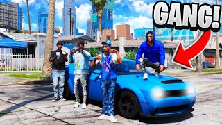 I Joined the CRIPS GANG In GTA 5 RP