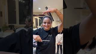 Misbah addy signature hair cut