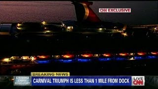 Donny Deutsch on the approaching ship