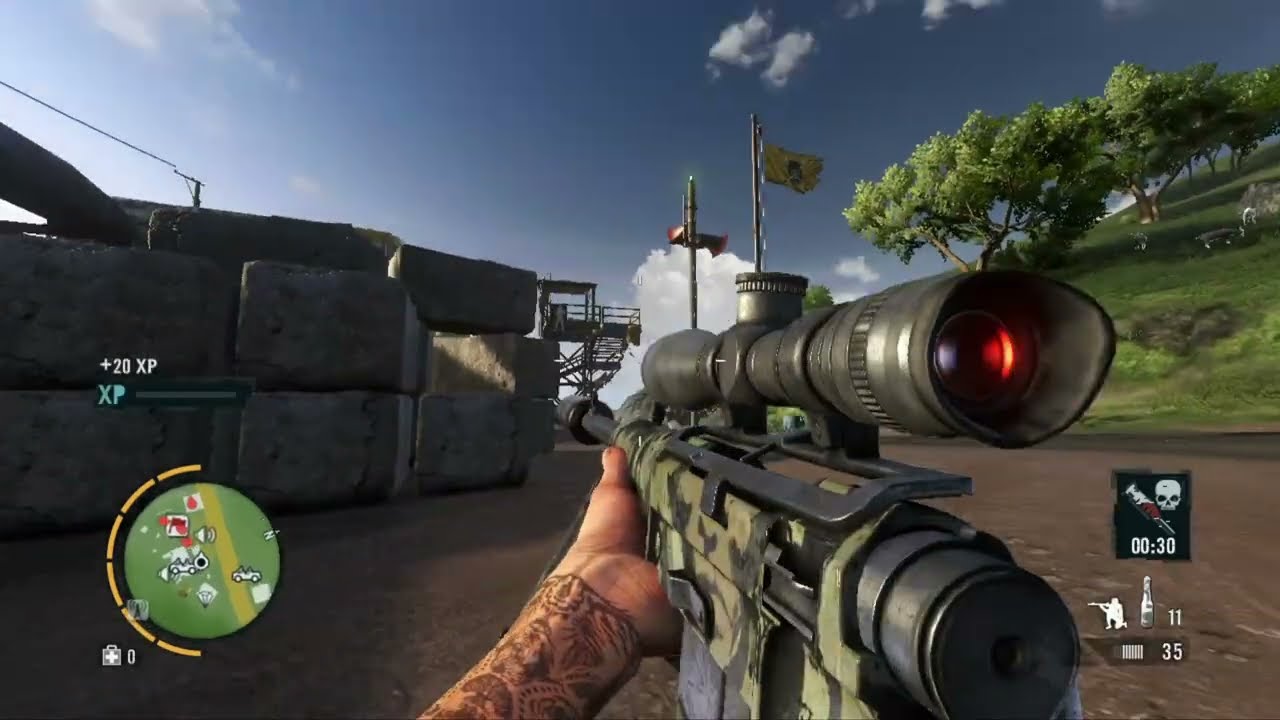 Far Cry 3 - Sniper Stealth Outposts Liberation (ft. 