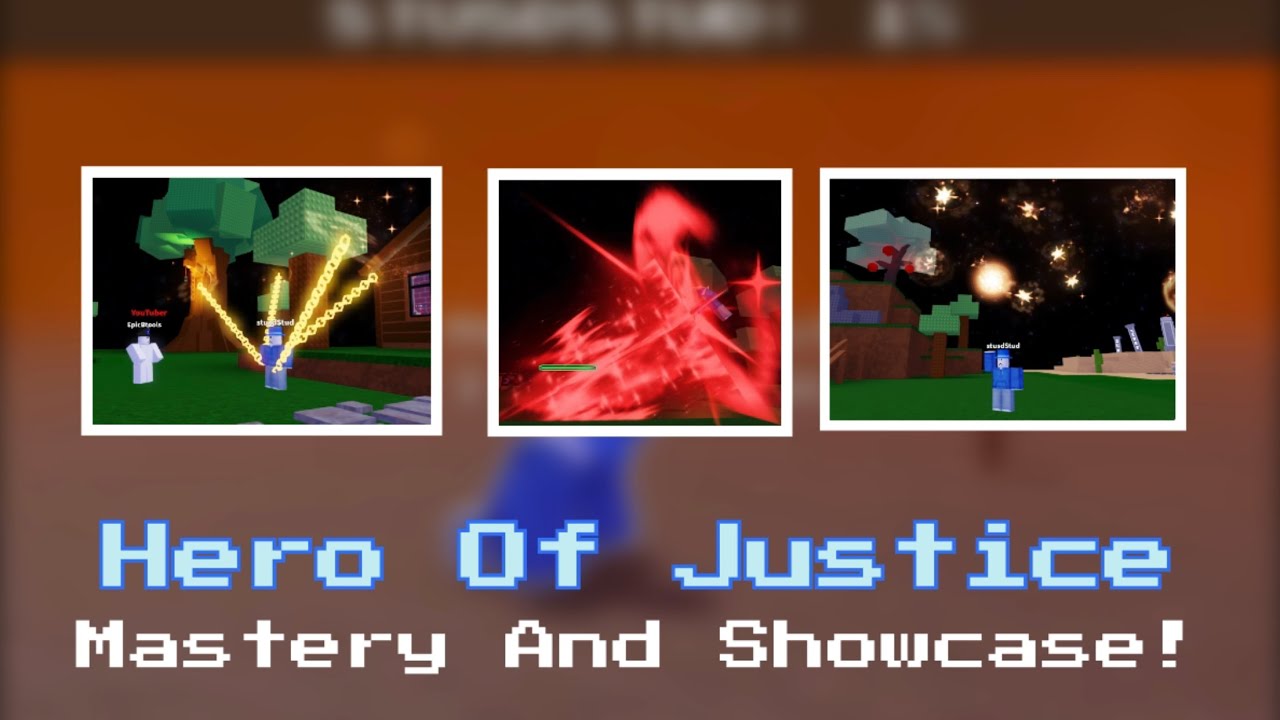 HERO OF JUSTICE MASTERY SHOWCASE + BOSS GUIDE | Roblox Ability Wars ...