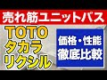 【徹底比較】リクシル、TOTOよりタカラスタンダードのユニットバスはいくら高い?どんな違いある?〜リフォーム塾〜