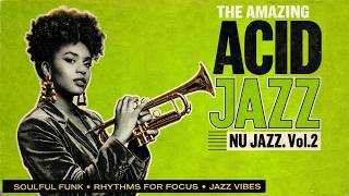 Acid Jazz Instrumentals Vol. 2 | Jazzy Funk & Nu-Jazz Grooves for Deep Focus & Relaxation