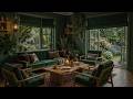 Cozy Rose Garden Room Jazz 🌸 Smooth Jazz with Open Door Views for Study & Focus