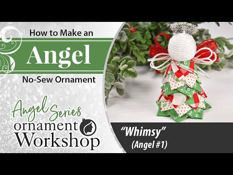 No Sew Quilted Angel Tutorial - Whimsy (First in Series)
