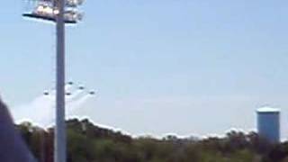 USNA Commissioning Blue Angels Flyover 2008