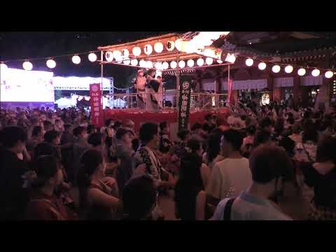 これがお江戸の盆ダンス　2022年神田明神盆踊り２７　東京都千代田区　中央区・浜町音頭保存会