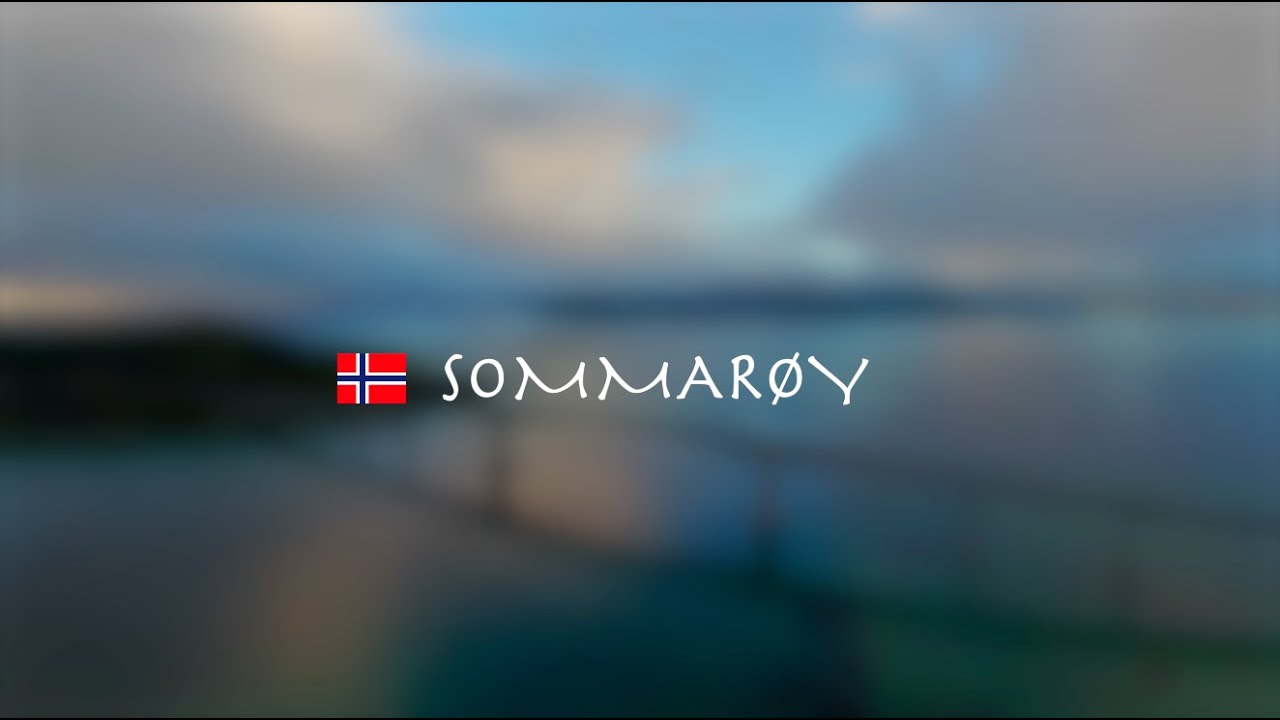 aerial photography rc drone Sommarøy Norway in July 2016, DJI Phantom 4