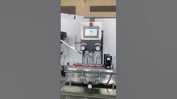 Water Bottle Servo Capping Machine #cappingmachine #capper #machine