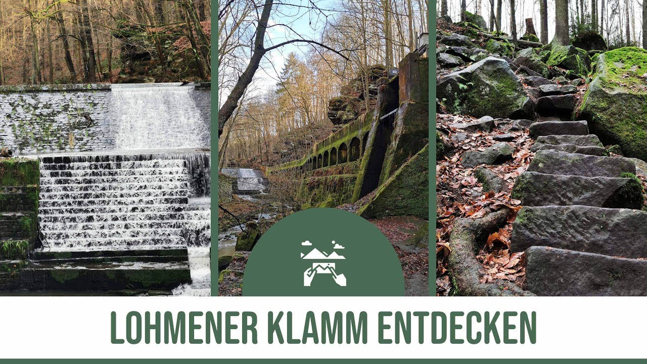 Rundgang durch die Lohmener Klamm zum Jahresende 2021