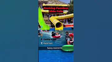 Ranking Funniest Slide Fails 