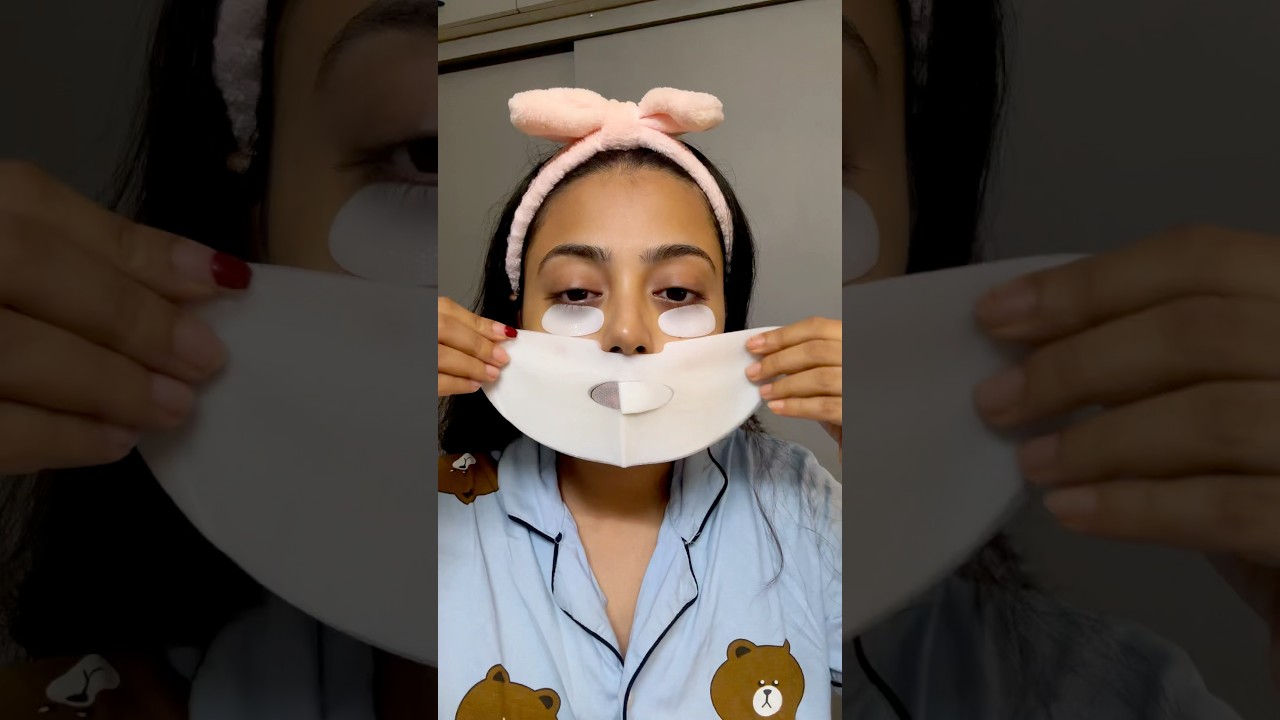 VIRAL COLLAGEN MASK from KOREA😱 Glass Skin ✨ 