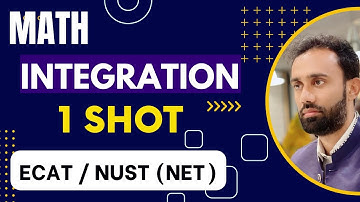 Entry Test Preparation Math Integration One Shot ECAT/ NUST NET l ECAT/ NET Past Papers l ECAT Maths