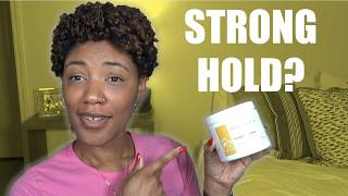 I Asked for More Hold... I Got It | Wonder Curl Strong Hold Custard