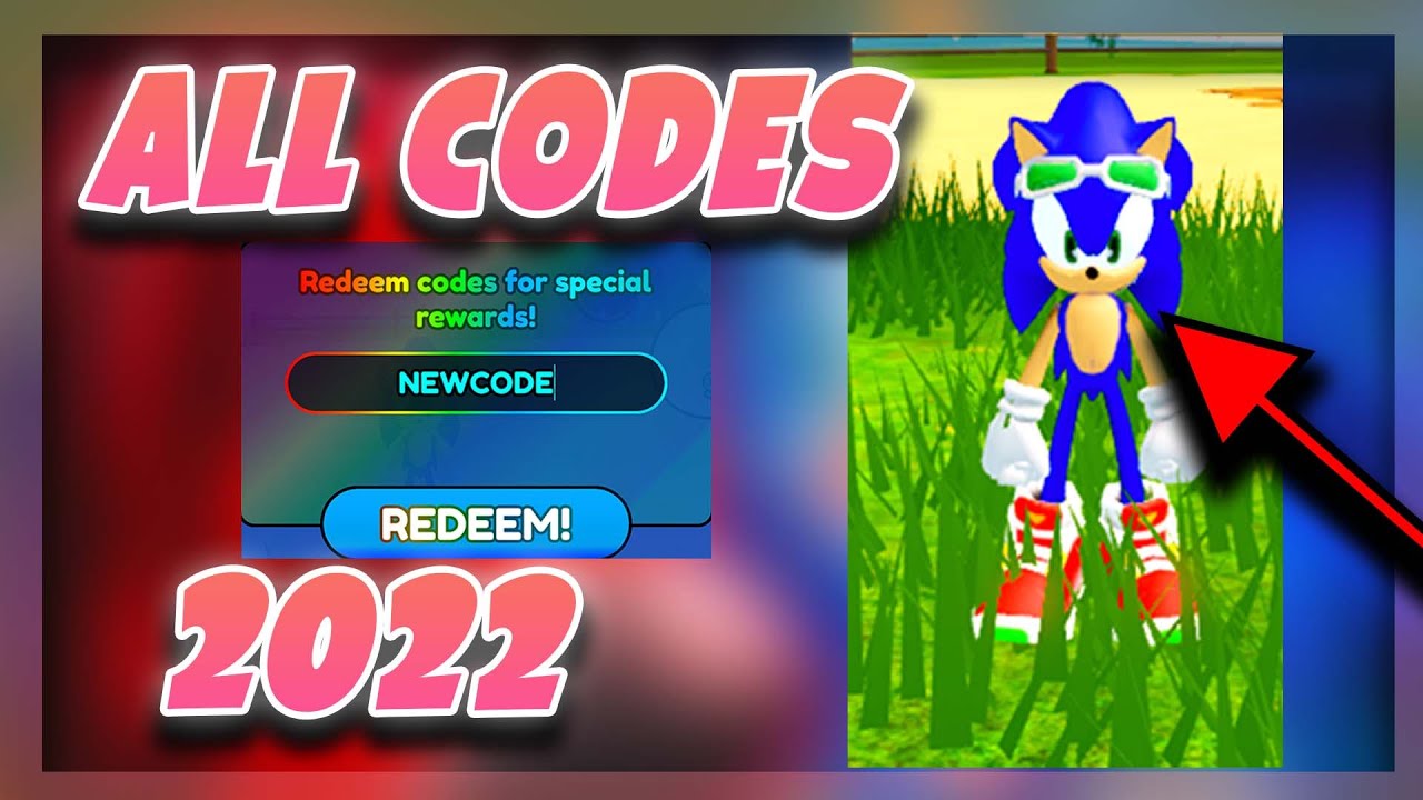 ALL NEW FREE SONIC CODE IN SONIC SPEED SIMULATOR UPDATE Sonic Speed Simulator ROBLOX 