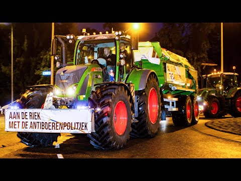 Huge Farmers Convoy Protest The Netherlands ????