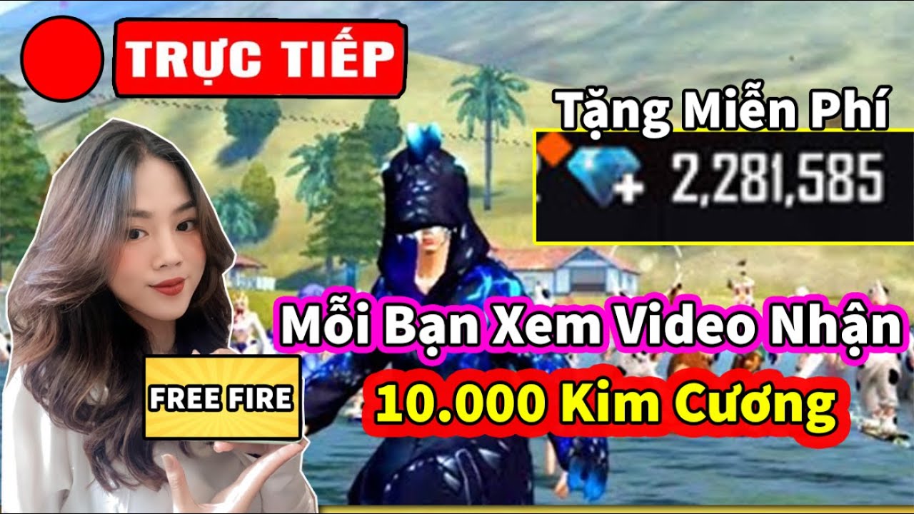 FREE FIRE - Cùng "LINH SHI" Nhận Vòng Quay KIM CƯƠNG Và Skin Súng Miễn