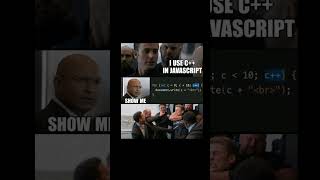 I use C++ in JavaScript funny memes #coding #memes #funny #jobs #ai #coding #memecoding #programmer