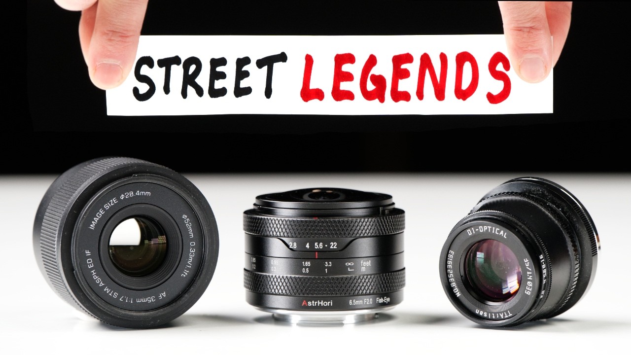 The Best CHEAP Lenses for Street Photography