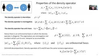 Ph CS 219A Lecture 3A Measurement