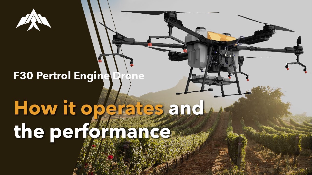 Alphaswift F30 Hybrid Agriculture Drone Flight Demo - YouTube