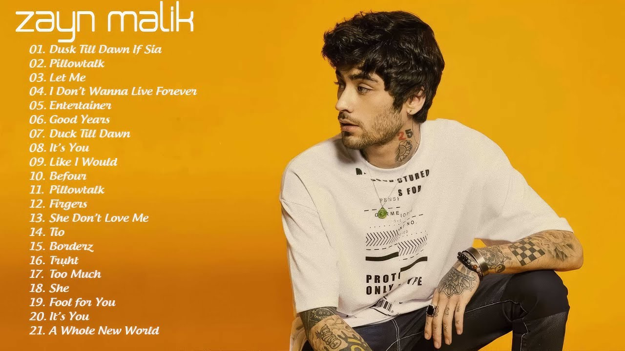 ZAYN - Dusk Till Dawn🎧 Zayn Greatest Hits Full Album 2025 