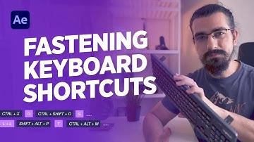 Top Essential KEYBOARD SHORTCUTS in After Effects