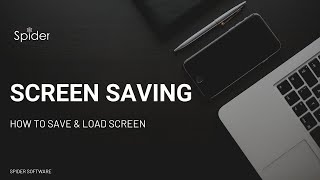 HOW TO LOAD AND SAVE SCREEN | SPIDER SOFTWARE TUTORIALS | EPISODE 9 screenshot 1