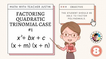 Factoring Quadratic Trinomial Case #1 [Example 1-5]
