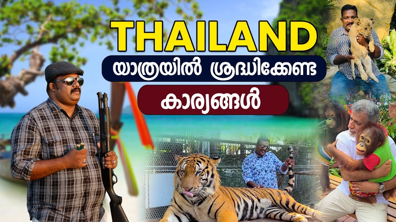 തായ്‌ലൻഡ് യാത്രയിൽ ശ്രദ്ധിക്കേണ്ട കാര്യങ്ങൾ ?😳 | Things to note while travelling to Thailand