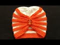 बच्चे की टोपी बनाने का आसान तरीका/6 Month 1 Year Baby Turban Cap