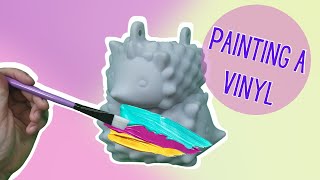 Painting a Vinyl Figure