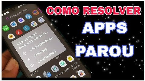 apps apresenta falhas continuamente? / aplicativos se fechando sozinho? veja como resolver