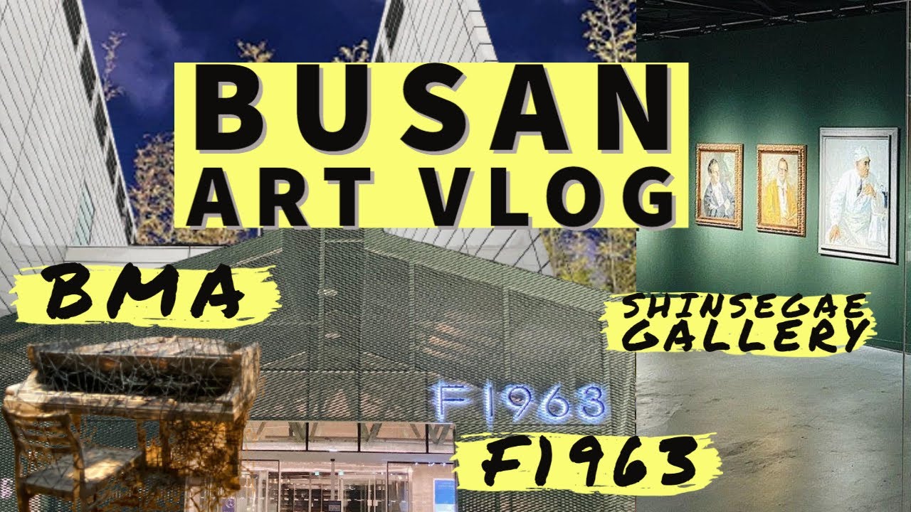 Art things in Busan | Museum, Art, Shop, Complex, Travel Vlog